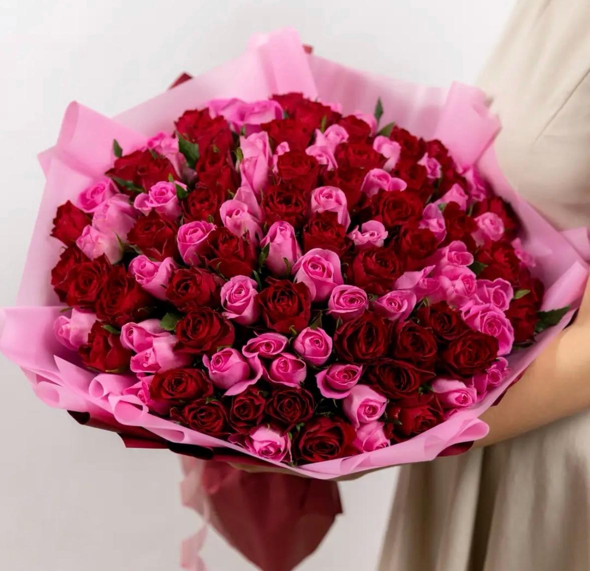 101gb. Sarkans balts miks